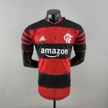 Versione del giocatore maglia Flamengo rosso 2023