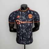 Versione del giocatore maglia Manchester United Nero 2023