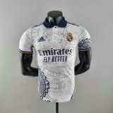 Versione del giocatore maglia Real Madrid Bianco 2023