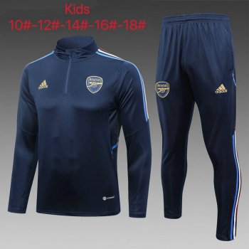 maglia Arsenal formazione manica lunga bambino Blu scuro 2024