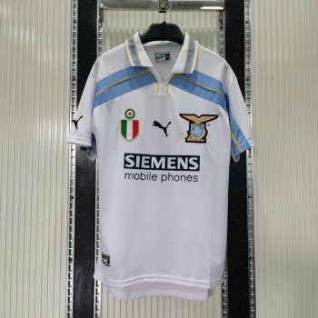 maglia Lazio Retro Bianco 2000-2001