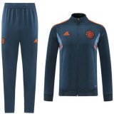 maglia Manchester United Giacca blu grigio 2023