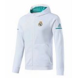 maglia Real Madrid Giacca Con un tappo bianco 2018