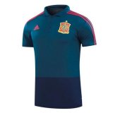 maglia Spagna Polo blu 2018