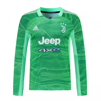 portiere maglia Juventus manica lunga verde 2022