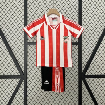 prima maglia Athletic Bilbao bambino Retro 1995-1997