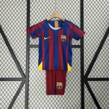 prima maglia Barcellona bambino Retro 2005-2006