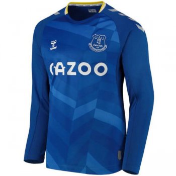 prima maglia Everton manica lunga 2022