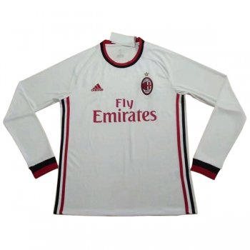 seconda maglia Milan manica lunga 2018