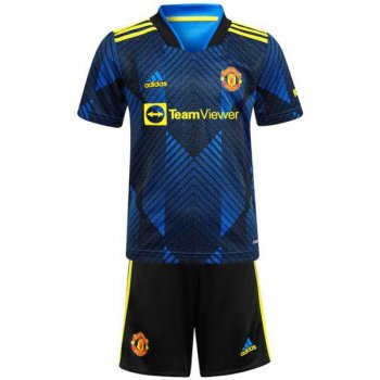 terza maglia Manchester United bambino 2022