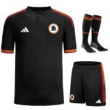 terza maglia Roma bambino 2024 con calze