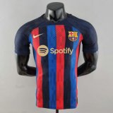 Versione del giocatore maglia Barcellona casa 2023