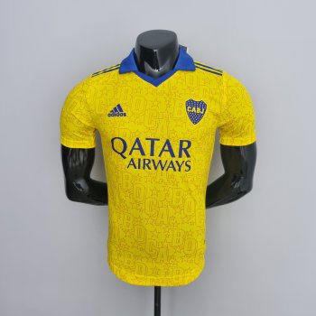 Versione del giocatore maglia Boca Juniors seconda 2023