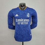 Versione del giocatore maglia Real Madrid ML seconda 2022