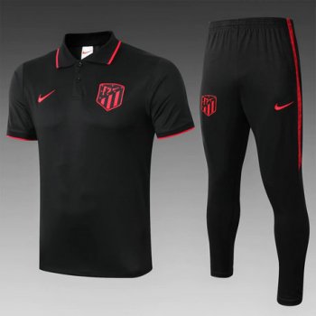 maglia Atletico Madrid Polo nero 2020