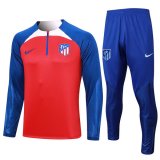 maglia Atletico Madrid formazione manica lunga rosso 2024