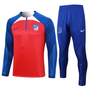 maglia Atletico Madrid formazione manica lunga rosso 2024