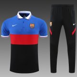 maglia Barcellona Polo Blu Rosso Nero 2023