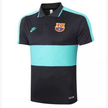 maglia Barcellona Polo blu navy 2021