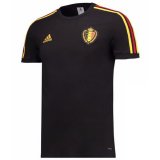 maglia Belgio formazione nero 2018