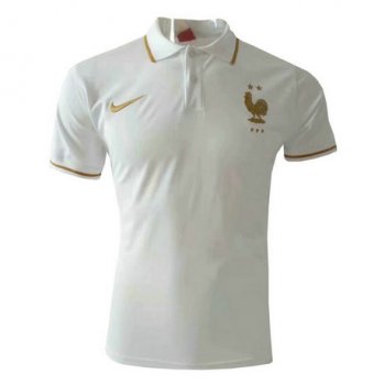 maglia Francia Polo bianco 2020