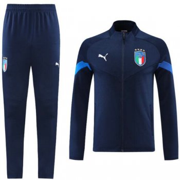 maglia Italia Giacca Blu scuro 2023