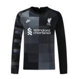 portiere maglia Liverpool manica lunga Nero 2022