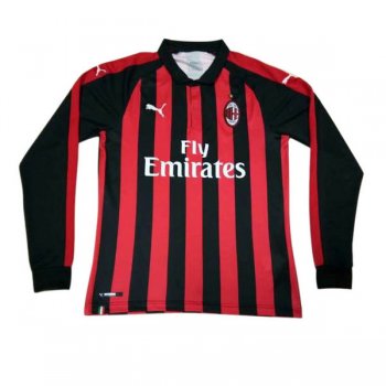 prima maglia Milan manica lunga 2019