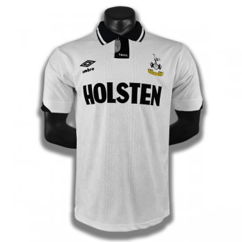 prima maglia Tottenham Retro 1990 bianca