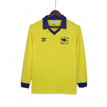 seconda maglia Arsenal Retro manica lunga 71-79 giallo