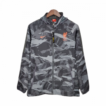 Giacca a vento Liverpool Camouflage grigio 2021