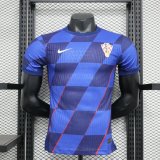 Versione del giocatore maglia Croazia seconda 2025