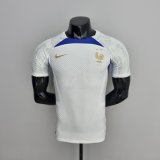 Versione del giocatore maglia Francia Formazione 2023 Bianco