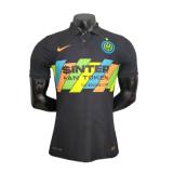 Versione del giocatore maglia Inter terza 2022