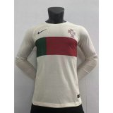 Versione del giocatore maglia Portogallo ML seconda 2023