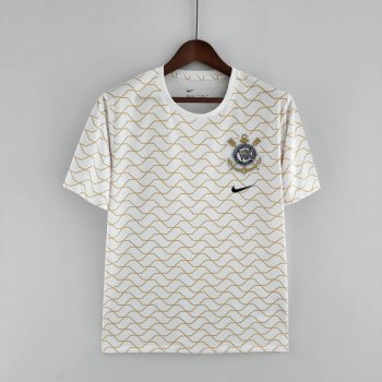 maglia Corinthians Pre-Partita Bianco 2023