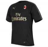 maglia Milan formazione nero 2019