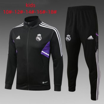 maglia Real Madrid Giacca bambino Nero 2023