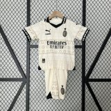 maglia portiere Milan bambino beige 2024