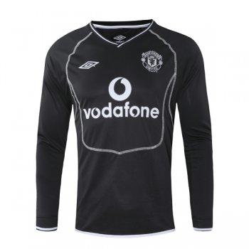 portiere maglia Manchester United Retro manica lunga 2000 2002