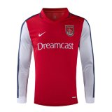 prima maglia Arsenal Retro manica lunga 2000-01