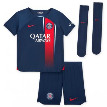 prima maglia PSG bambino 2024 con calze