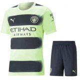 terza maglia Manchester City bambino 2023