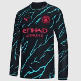 terza maglia Manchester City manica lunga 2024