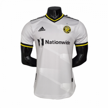 Versione del giocatore maglia Columbus bianco 2022