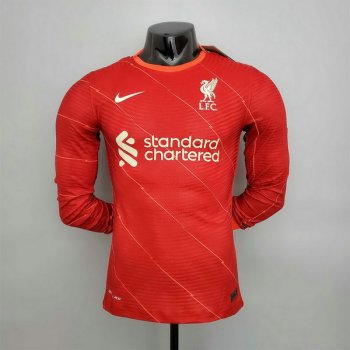 Versione del giocatore maglia Liverpool ML casa 2022