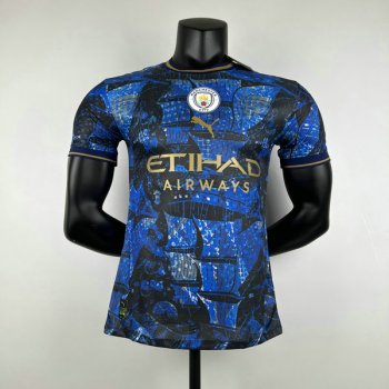 Versione del giocatore maglia Manchester City Edizione speciale 2024