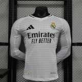 Versione del giocatore maglia Real Madrid ML casa 2025