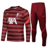 maglia Liverpool formazione manica lunga rosso-01 2022