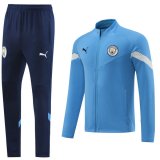 maglia Manchester City Giacca blu-01 2023